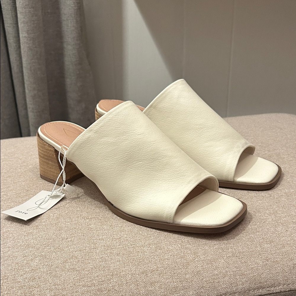 Joie Olympia Memory Foam Comfort Insole Women's Mule Heeled Sandals, size 7.5